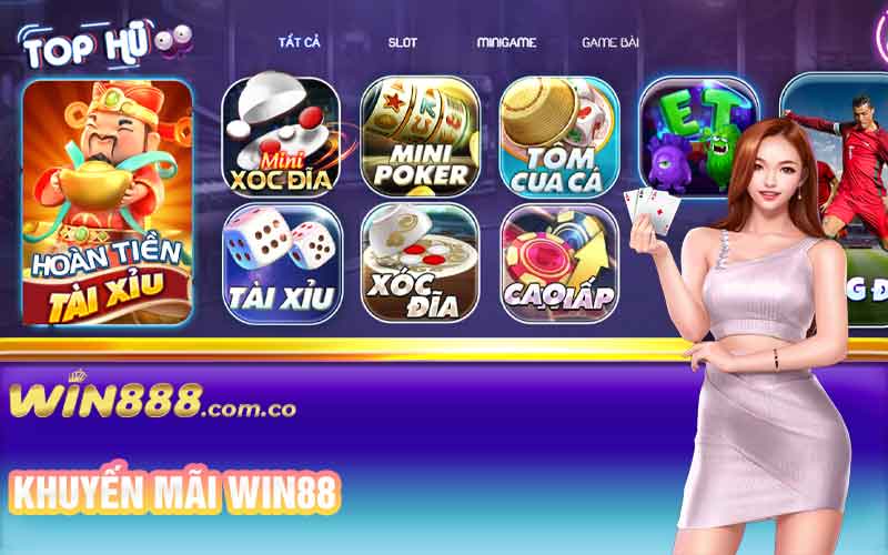 Các chương trình ưu đãi hấp dẫn tại Win88