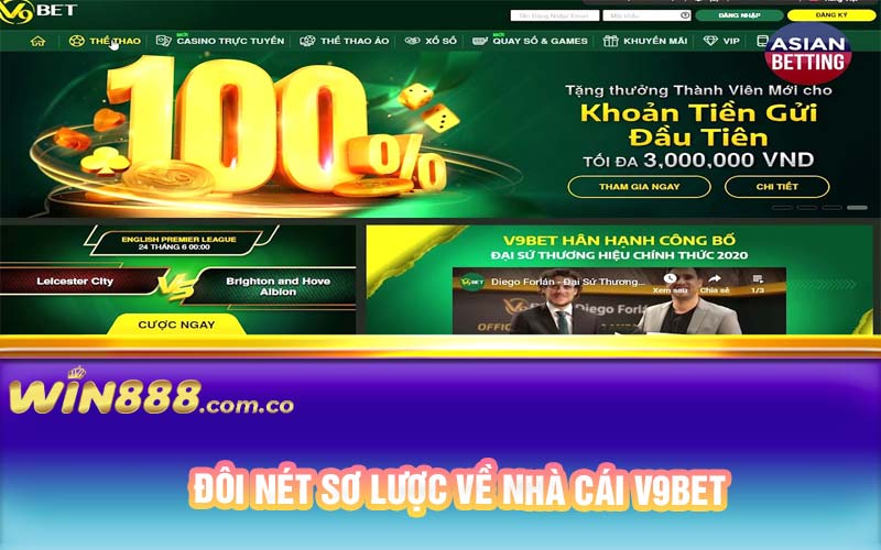 Đôi nét sơ lược về nhà cái V9bet